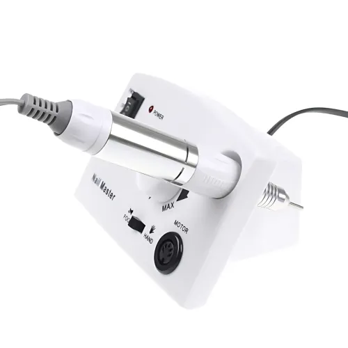 Фрезер для манікюру та педикюру Nail Master DM-211 (ZS-602) 30 000 об./хв, 30 Вт, педаль, реверс, набір насадок - фото 2