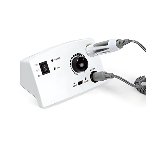 Фрезер для манікюру та педикюру Nail Master DM-211 (ZS-602) 30 000 об./хв, 30 Вт, педаль, реверс, набір насадок - фото 3