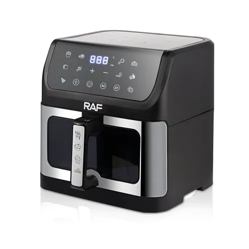 Аерогриль-фритюрниця RAF R.5276 1800 Вт, з чашею 10 л, сенсорним керуванням, цифровим дисплеєм - фото 4
