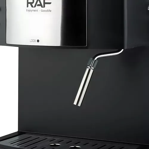 Кавоварка крапельна-еспресо RAF R.113, 1.5L, 850 Вт, 20 барів із капучинатором, напівавтоматична - фото 5