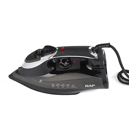 ​​​​​​​Паровой утюг RAF R.1346, 2200 Вт, с керамической подошвой, вертикальным отпариванием, автоотключением - фото 3