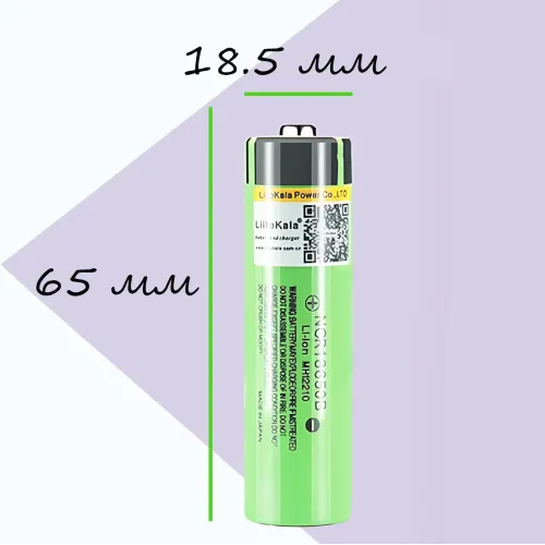 Аккумулятор LitoKalo 18650 3400 мАч 3,7V, Li-Ion, перезаряжаемый, до 1000 циклов, 20A, защита от перегрузки - фото 8