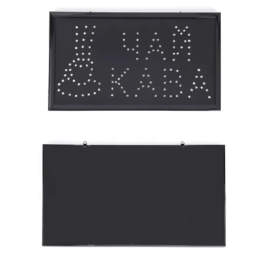 Вывеска LED «КАВА ЧАЙ», светодиодное табло, питание 220V, 48×25 см - фото 3
