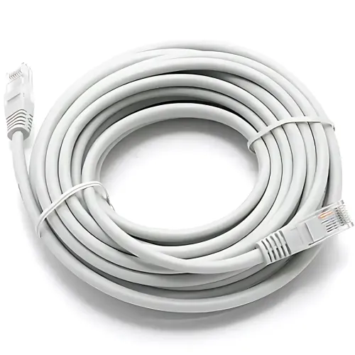 Патч-корд LAN RJ-45 UTP Cat.5e, 10 м, інтернет-кабель 13525, для роутерів, модемів, ПК - фото 2
