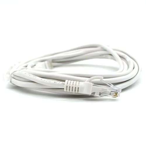 Патч корд LAN RJ-45 UTP Cat.5e, 10 м, интернет-кабель 13525, для роутеров, модемов, ПК 5 - фото 4