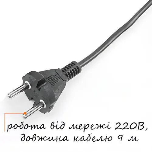 Ліхтар-переноска BL-9025 для СТО з магнітом, COB LED, 1000 Лм, кабель 9 м, 220 В, вологозахист IP44 - фото 8