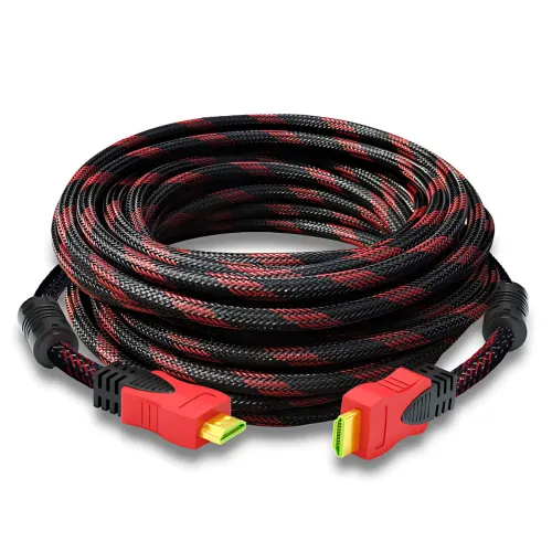Кабель HDMI–HDMI (V1.4) 20 м с дополнительной оплёткой, позолоченными коннекторами, поддержкой 3D, Ethernet - фото 3