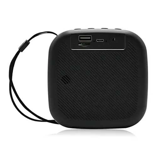 Караоке Bluetooth колонка SPS LX-01, 15 Вт, USB, FM, 1200 мА·год, чорний - фото 8