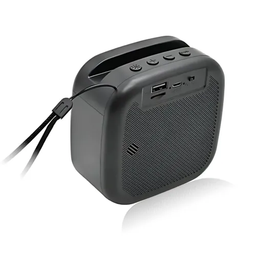 Караоке Bluetooth колонка SPS LX-01, 15 Вт, USB, FM, 1200 мА·год, чорний - фото 7