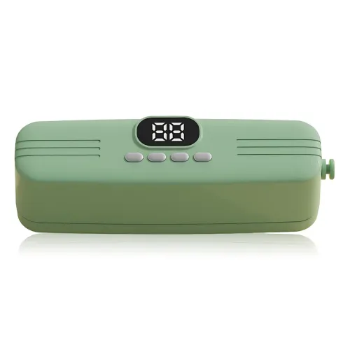 Вакууматор AND 1425, USB, 7.4 Вт, портативний, перезаряджуваний, мініпакувальник для продуктів, зелений - фото 3