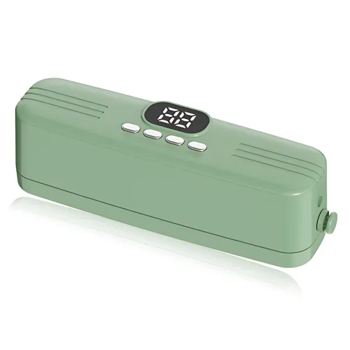 Вакууматор AND 1425, USB, 7.4 Вт, портативний, перезаряджуваний, мініпакувальник для продуктів, зелений - фото 2