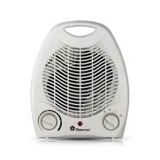 Тепловентилятор-дуйка Domotec MS-5901, 2000 Вт, 3 режими, захист від перегрівання, терморегулятор, компактний нагрівач, білий