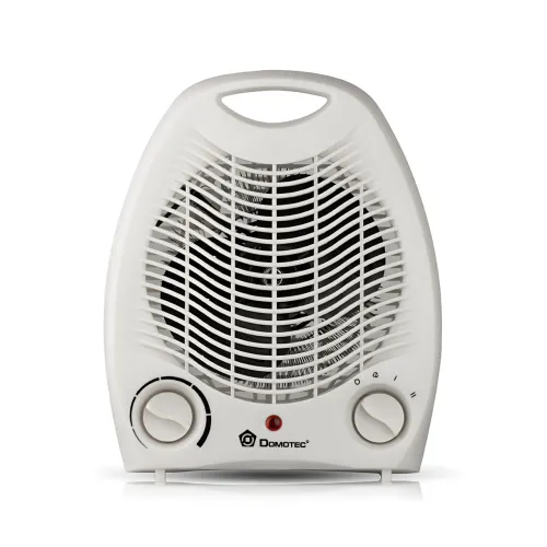 Тепловентилятор-дуйка Domotec MS-5901, 2000 Вт, 3 режими, захист від перегрівання, терморегулятор, компактний нагрівач, білий - фото 2