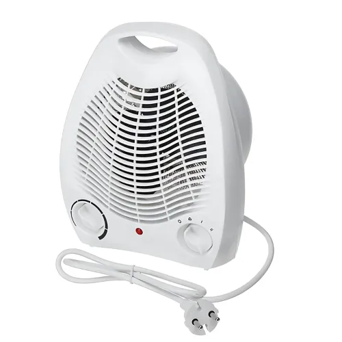 Тепловентилятор-дуйка Domotec MS-5901, 2000 Вт, 3 режими, захист від перегрівання, терморегулятор, компактний нагрівач, білий - фото 9