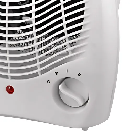 Тепловентилятор-дуйка Domotec MS-5901, 2000 Вт, 3 режими, захист від перегрівання, терморегулятор, компактний нагрівач, білий - фото 7