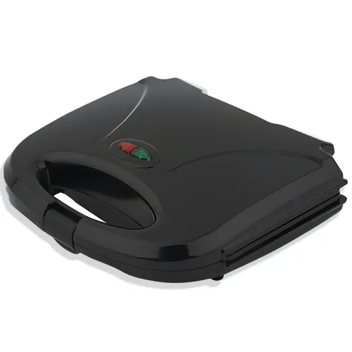 Сендвічниця-гриль Domotec MS-7709, 1000 Вт — бутербродниця з антипригарним покриттям, блокуванням корпусу, індикацією, 220V - фото 2