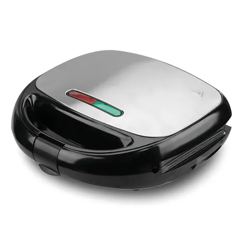 Сэндвичница Domotec MS-7704 4в1, 1000 Вт, бутербродница, вафельница, орешница, гриль, антипригарная - фото 3
