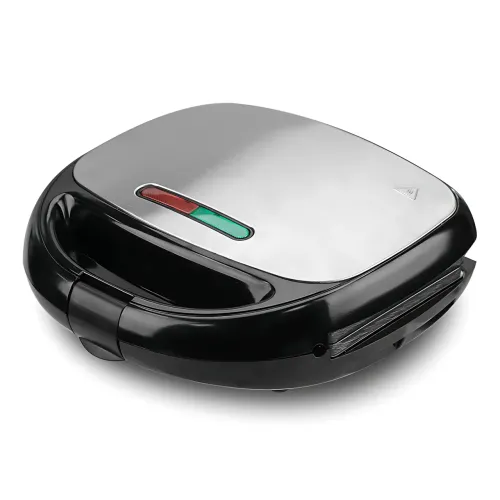 Сэндвичница Domotec MS-7704 4в1, 1000 Вт, бутербродница, вафельница, орешница, гриль, антипригарная - фото 3