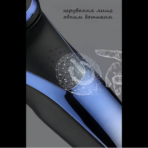 Електробритва VGR V-306, акумуляторна, бездротова, вологозахист IPX7, 3D роторні головки, сухе/вологе гоління, LED-дисплей - фото 8