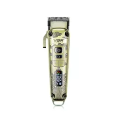 Машинка для стрижки волос и бороды VGR V-005, 5 Вт, 4 скорости, USB-C, 8 насадок 1.5–19 мм, LED-дисплей