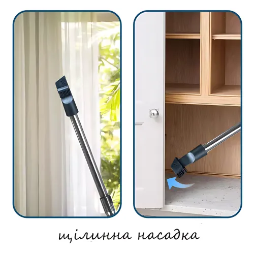 Пилосос Domotec MS-4404 контейнерний, 3000 Вт, циклонна система, HEPA-фільтр, сухе прибирання, телескопічна труба, 3 л контейнер - фото 5