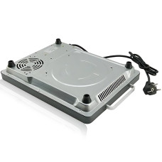 Електроплита інфрачервона Domotec MS-5842, 2000 Вт, 1 конфорка, сенсорне керування, склокераміка, з таймером і автовимкненням