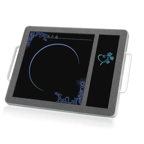 Електроплита інфрачервона Domotec MS-5842, 2000 Вт, 1 конфорка, сенсорне керування, склокераміка, з таймером і автовимкненням - фото 3