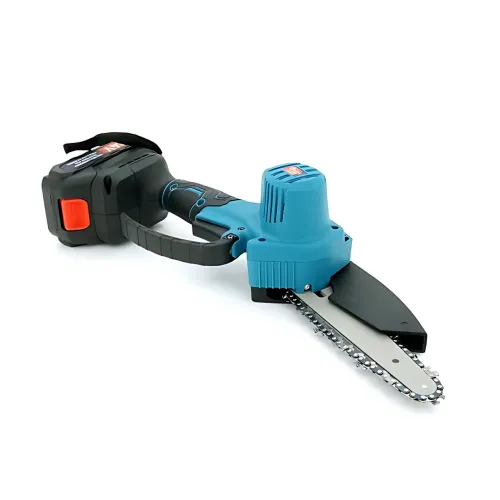 Акумуляторна ланцюгова пила CHAIN SAW 6 TL-0600, 24 В, 2000 Вт, 6 дюймів, з двома акумуляторами, у валізі - фото 3