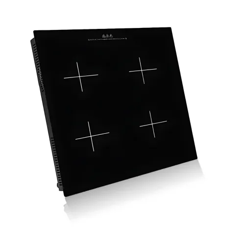 Індукційна електроплита Domotec MS-5864, настільна, 4 конфорки, 5900 Вт, сенсорне керування, склокераміка, чорна - фото 2