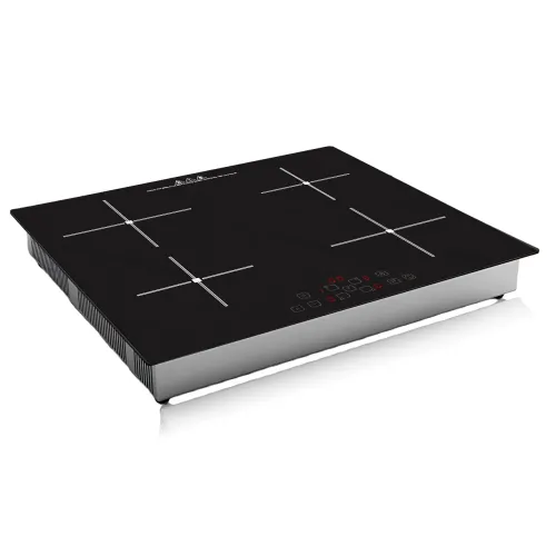 Индукционная электроплита Domotec MS-5864, настольная, 4 конфорки, 5900 Вт, сенсорное управление, склокерамика, черная - фото 3