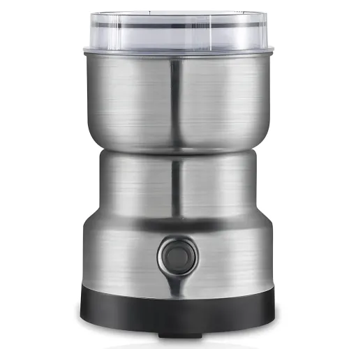 Кофемолка электрическая Domotec MS-7113, 180 Вт, 85 г, нержавеющая сталь, для кофе, орехов, специй, кнопочное управление - фото 3