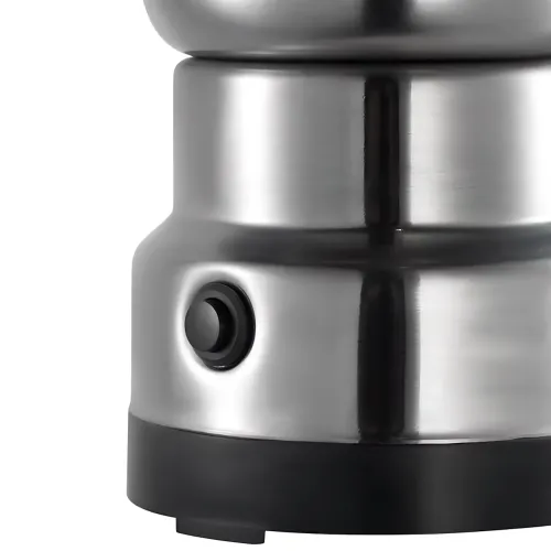 Кофемолка электрическая Domotec MS-7113, 180 Вт, 85 г, нержавеющая сталь, для кофе, орехов, специй, кнопочное управление - фото 7