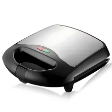 Вафельница электрическая Domotec MS-7705, 1000 Вт, 2 формы, антипригарное покрытие, терморегулятор, индикатор готовности