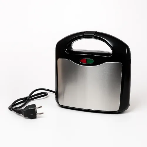 Вафельниця електрична Domotec MS-7705, 1000 Вт, 2 форми, антипригарне покриття, терморегулятор, індикатор готовності - фото 7