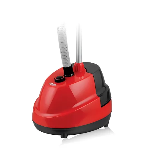Вертикальний відпарювач Domotec MS-5353, 2000 Вт, 1.6 л, червоний, антикрапля, 2 режими, телескопічна стійка, пара 32 г/хв - фото 3