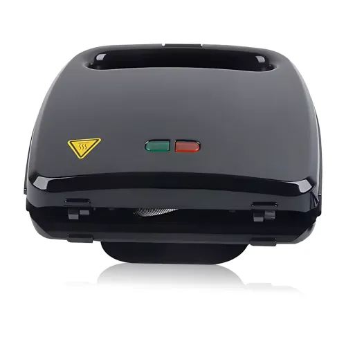 Сендвічниця Domotec MS-7777, бутербродниця 4 порції, 750 Вт, антипригарне покриття, чорний - фото 6
