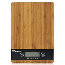 Кухонні електронні ваги Domotec MS-ACS KE-A до 5 кг, точність 0.1 г, LCD-дисплей, функція тарування, автовимкнення
