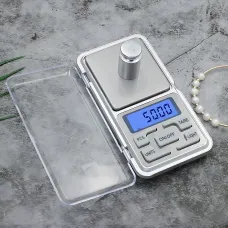 Ювелірні електронні ваги Domotec MS-1724B 200 г/0,01 г, з РК-дисплеєм, автовимкненням і вибором одиниць вимірювання