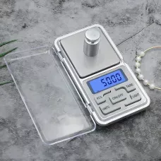 Ювелірні електронні ваги Domotec MS-1724B 200 г/0,01 г, з РК-дисплеєм, автовимкненням і вибором одиниць вимірювання