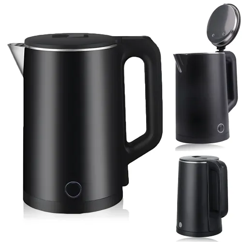 Електричний чайник Domotec MS 5028 2 л, 2000 Вт, пластиковий термо корпус, фільтр від накипу, авто вимкнення Білий - фото 3