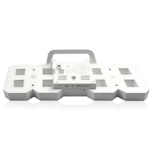 Электронные настольные часы LY-1089 (VST-883) с белой LED-подсветкой, термометром и будильником - фото 5