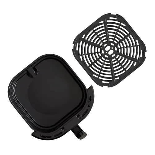 Аэрогриль Domotec MS-3223 — 12 л, 3500 Вт, 15 программ, сенсорное управление, смотровое окно с подсветкой, антипригарная чаша - фото 4
