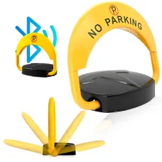 Блокувальник паркового місця Stop Parking MA650, металевий паркувальний бар'єр із дистанційним керуванням, автоматичний