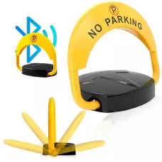 Блокувальник паркового місця Stop Parking MA650, металевий паркувальний бар'єр із дистанційним керуванням, автоматичний