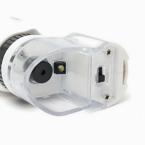 Дитячий портативний мікроскоп Outdoor MA657 — 60-120X, LED-підсвітка, кишеньковий дитячий мікроскоп, білий - фото 5