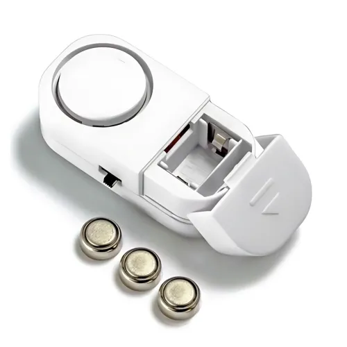 Бездротова сигналізація для дверей і вікон MA663 Door and Window Alarm, звуковий датчик 120 дБ, живлення від батарейок, білий - фото 6