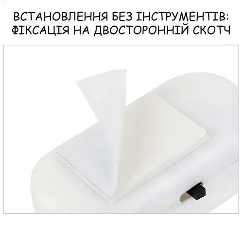 Бездротова сигналізація для дверей і вікон MA663 Door and Window Alarm, звуковий датчик 120 дБ, живлення від батарейок, білий - фото 4