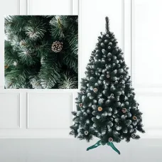 Штучна ялинка з ПВХ з шишками Elite Tree, гіпоалергенна, вогнестійка, українського виробництва