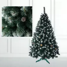 Штучна ялинка з ПВХ з шишками Elite Tree, гіпоалергенна, вогнестійка, українського виробництва