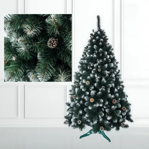 Искусственная ёлка из ПВХ с шишками Elite Tree, гипоаллергенная, огнеуостойчивая, украинского производства